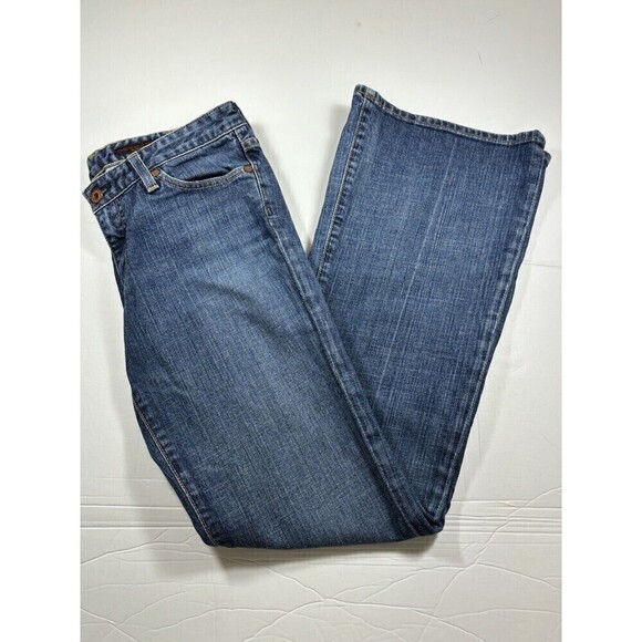 AG Adriano Goldschmied The Club Flare Jeans Medium Blue Denim Size 29 R Bootcut - Picture 1 of 10